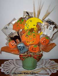 Halloween Arrangements Displays Flowers