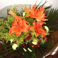 Oriental Display; Oriental Flowers;
